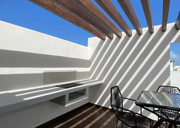 Kuxaan Cielo Terraza Privada Y Comodidad A Pocos Minutos De La Playa Apartamento